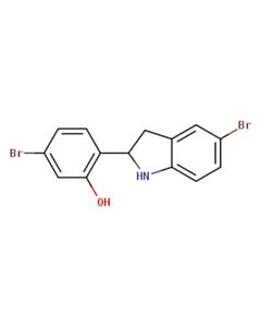 Astatech 5-BROMO-2-(5-BROMOINDOLIN-2-YL)PHENOL; 1G; Purity 97%; MDL-MFCD31630858